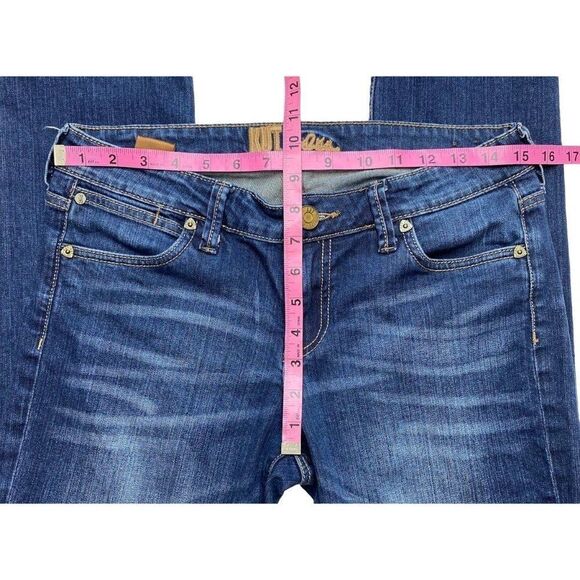 Kut from the Kloth Dark Wash Slim Fit Stretch Denim Jeans Sz 6 - Picture 5 of 9